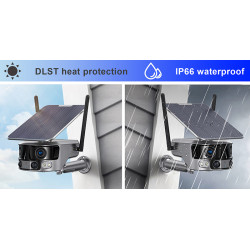 Solárna kamera Viking PRIME-4G/18000mAh/farebné nočné videnie/IP66/aplikácia/Android/iOS