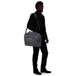 American Tourister AT WORK LAPTOP BAG 15.6'' Black/Orange