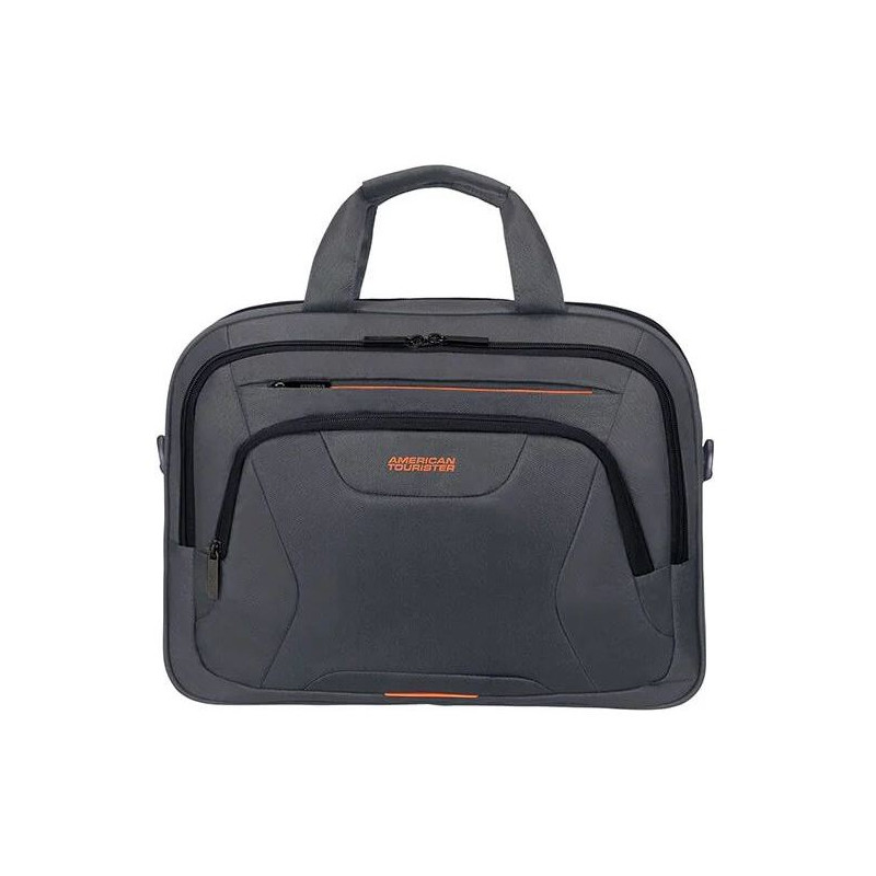 American Tourister AT WORK LAPTOP BAG 15.6'' Black/Orange