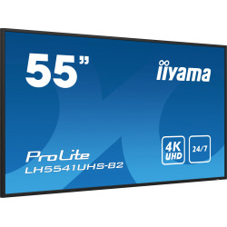 55'' iiyama LH5541UHS-B2: IPS, 4K UHD, 500cd, repro