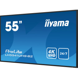 55'' iiyama LH5541UHS-B2: IPS, 4K UHD, 500cd, repro