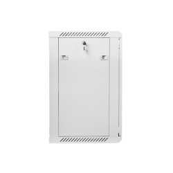 LANBERG - Nástenný rack 19'' 15U 600X450mm šedý flat pack