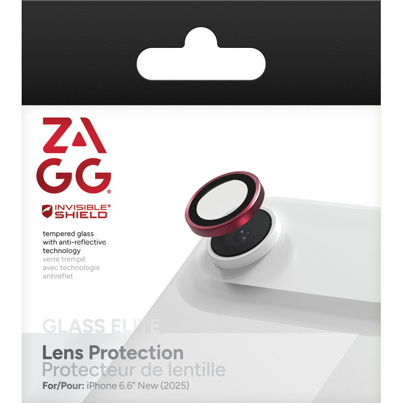 ZAGG Ochranná čočka Premium pre Apple iPhone Air - ružová