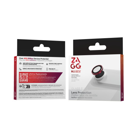 ZAGG Ochranná čočka Premium pre Apple iPhone Air - ružová
