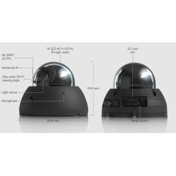 Ubiquiti UVC-AI-Dome-B - UniFi Protect AI Dome čierna