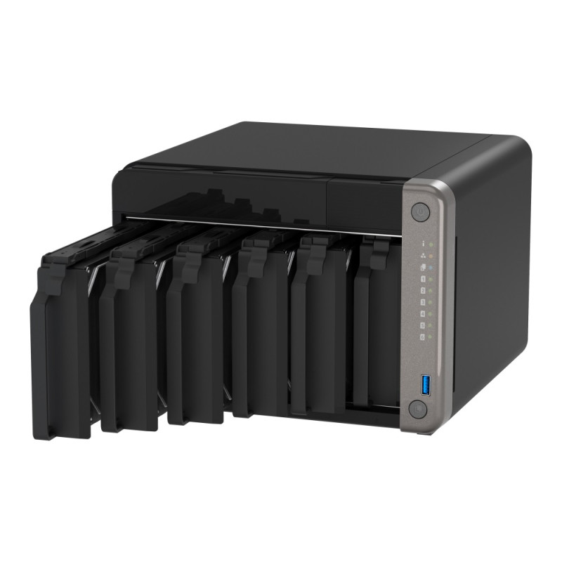 QNAP TS-AI642-8G (8core CPU, 8GB RAM, 6x SATA, 2x M.2 NVMe, 1x PCIe, 2x HDMI 4K, 1x 2,5GbE, 2x GbE)