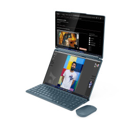 Lenovo Yoga Book 9/14IAH10/U7-255H/14''/2880x1800/T/32GB/1TB/Intel int/W11P/Tidal Teal/3R On-Site