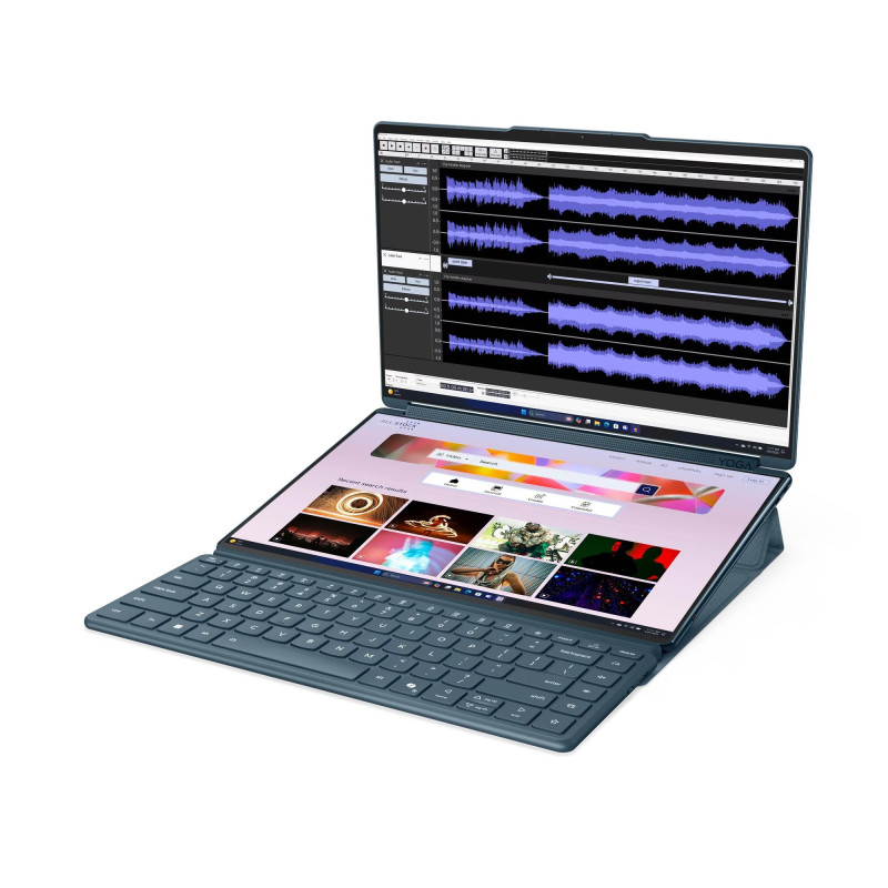 Lenovo Yoga Book 9/14IAH10/U7-255H/14''/2880x1800/T/32GB/1TB/Intel int/W11P/Tidal Teal/3R On-Site