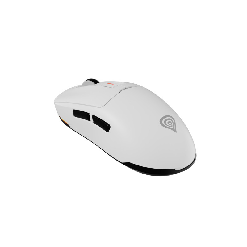 Genesis herná myš ZIRCON 660/Herná/Optická/12 000 DPI/Drôtové/Bezdrôtové/Biela