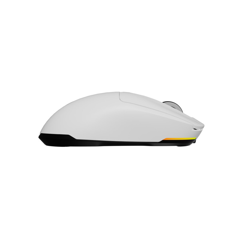 Genesis herná myš ZIRCON 660/Herná/Optická/12 000 DPI/Drôtové/Bezdrôtové/Biela