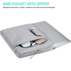 ER - Seine Scene Taška na notebook Seine Scene Nantes sleeve 14'' - šedá
