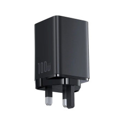 NONAME - Baseus EnerFill FE11 Fast Nabíjačka USB-A + USB-C + USB-C 100W Cosmic Black