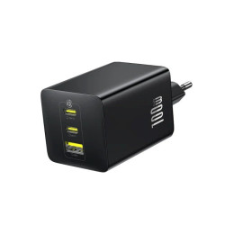 NONAME - Baseus EnerFill FE11 Fast Nabíjačka USB-A + USB-C + USB-C 100W Cosmic Black