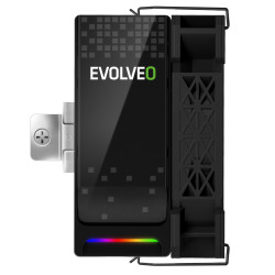 EVOLVEO QuietCool5, CPU chladič, 6x heatpipe, čierny