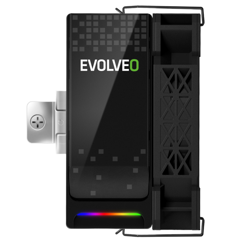 EVOLVEO QuietCool5, CPU chladič, 6x heatpipe, čierny