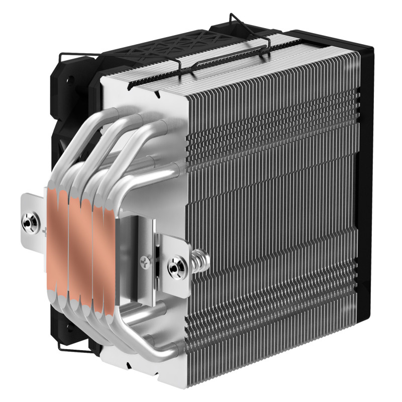 EVOLVEO QuietCool5, CPU chladič, 6x heatpipe, čierny