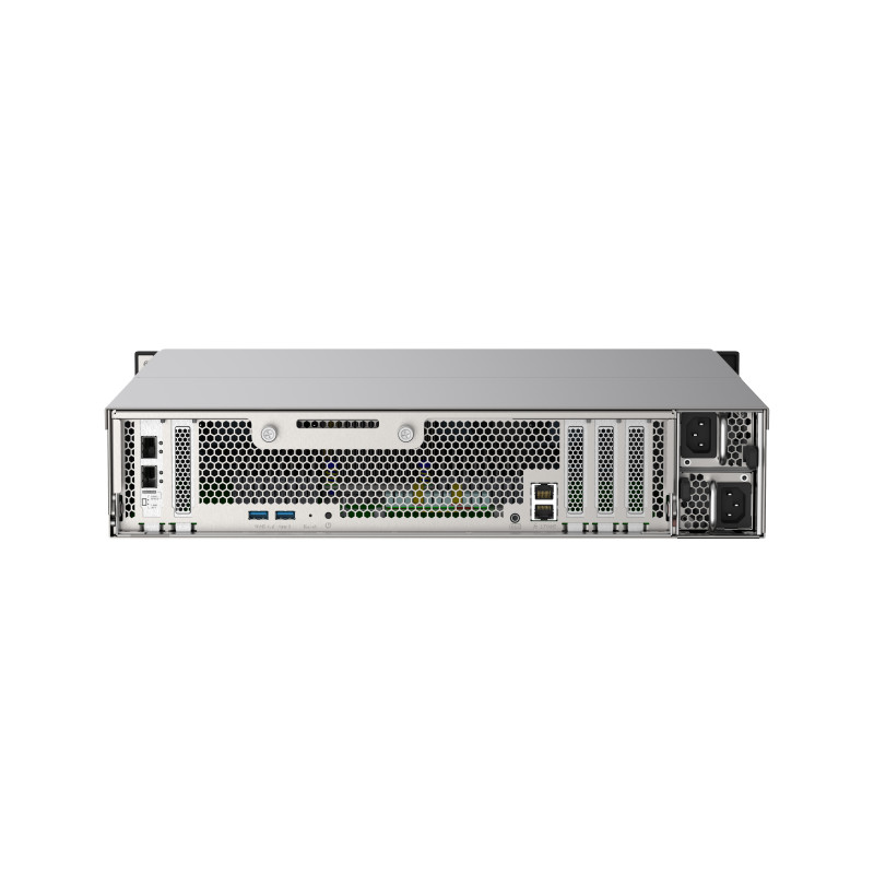 QNAP TS-h2490FU-7232P-256G (EPYC 3,2 GHz, ZFS, 256 GB ECC RAM,24 x 2,5'' U.2, 2 x 2,5 GbE, 4 x 25 GbE)