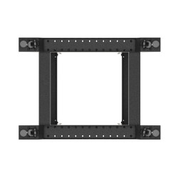 LANBERG OTVORENÝ RACK 27U 600X800 ČIERNY V2