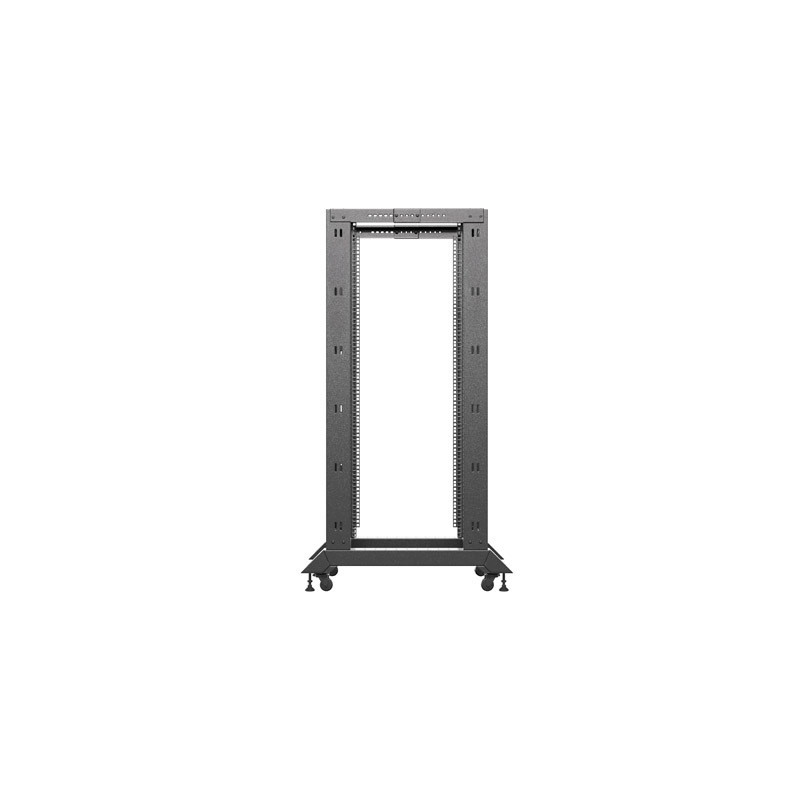 LANBERG OTVORENÝ RACK 27U 600X800 ČIERNY V2