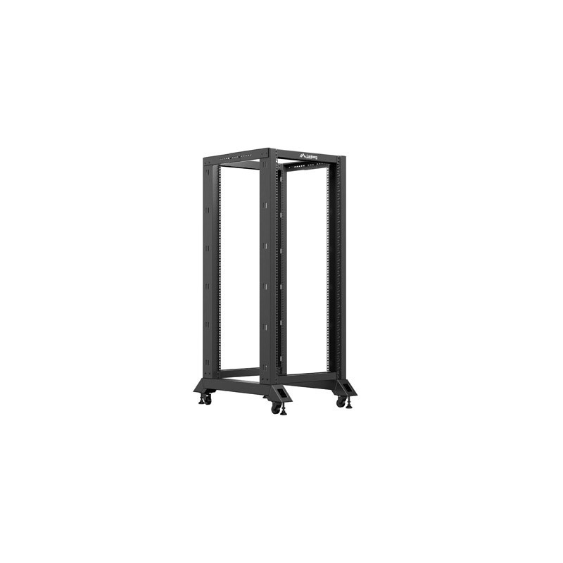LANBERG OTVORENÝ RACK 27U 600X800 ČIERNY V2