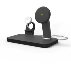 ZAGG - Mophie Snap+ 3v1 bezdr.. nabíjací stojan - čierna
