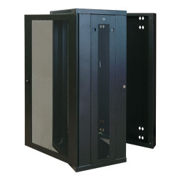 EATON - Skriňa SmartRack 26U, Š - 600mm, Hl - 550mm, hĺbka pre prepínače, montáž na stenu