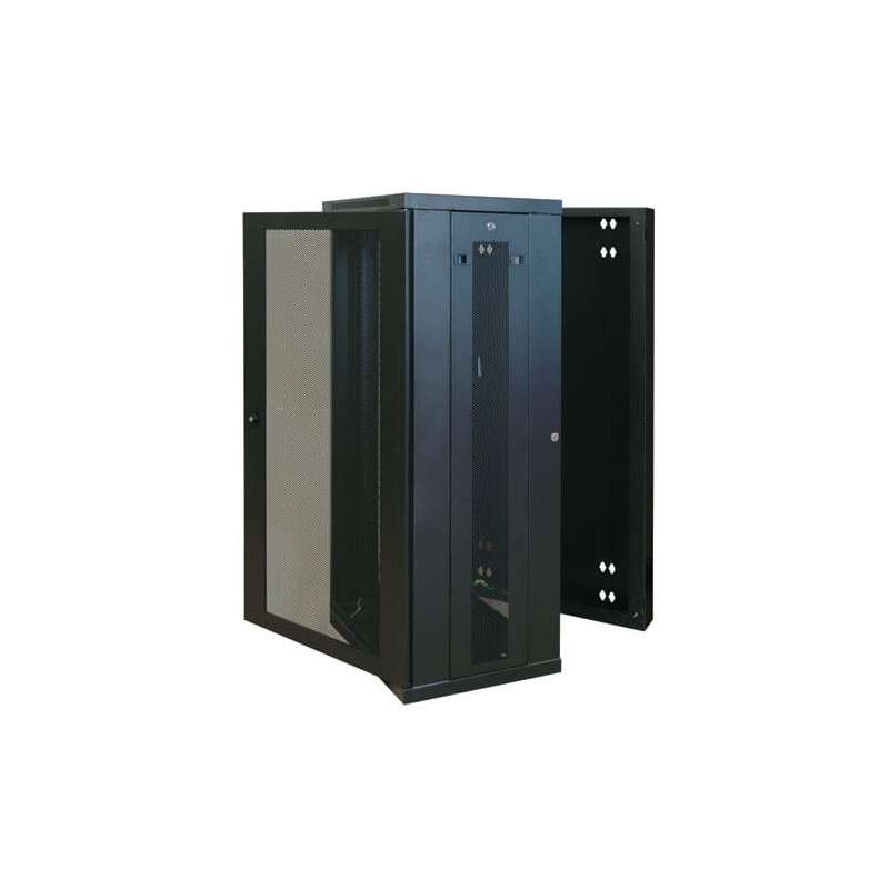 EATON - Skriňa SmartRack 26U, Š - 600mm, Hl - 550mm, hĺbka pre prepínače, montáž na stenu