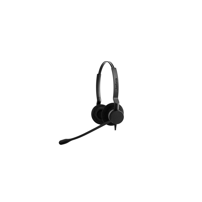 Jabra BIZ 2300/Stereo/QD/Drôt/Čierna