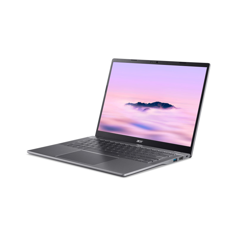 Acer Chromebook Plus 514/CB514-5HT-34JB/3-100U/14''/WUXGA/T/16GB/256GB SSD/UHD/Chrome/Gray/2R