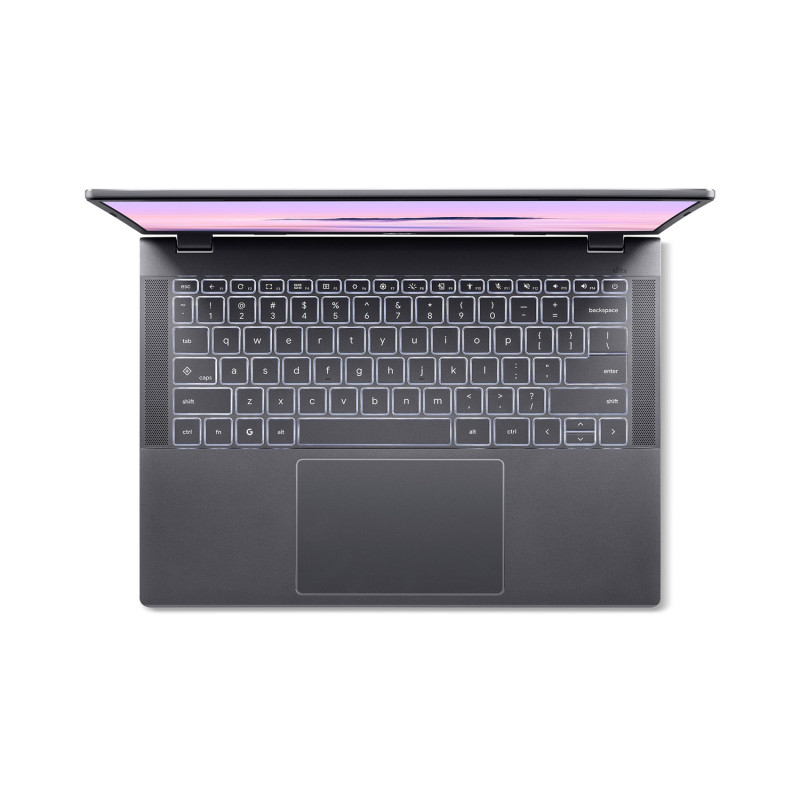Acer Chromebook Plus 514/CB514-5HT-34JB/3-100U/14''/WUXGA/T/16GB/256GB SSD/UHD/Chrome/Gray/2R