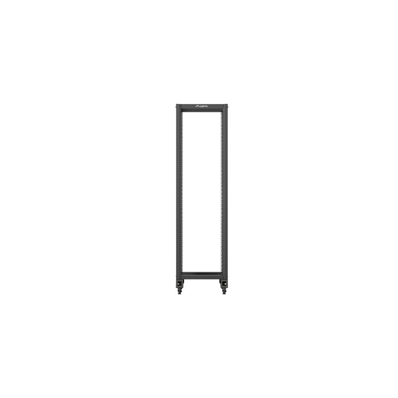 LANBERG OTVORENÝ RACK 42U 600X800 ČIERNY V2