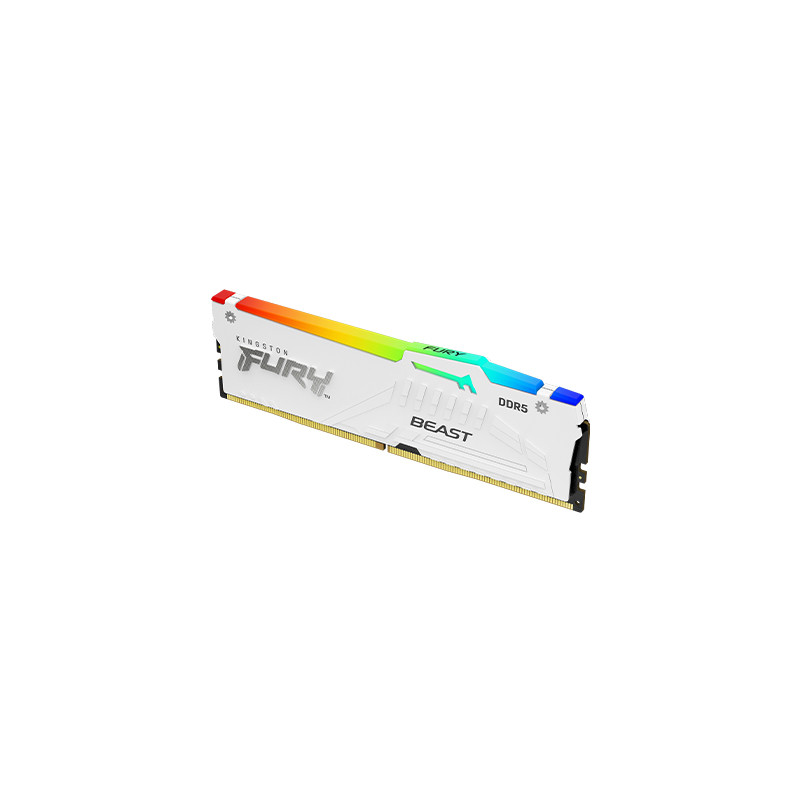 Kingston FURY Beast EXPO/DDR5/32GB/5600MHz/CL36/1x32GB/RGB/White