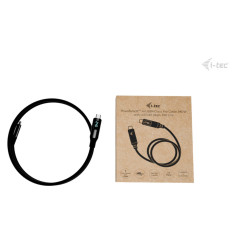 i-tec Thunderbolt 4/USB4 Class Pro Cable 240W s LCD (40Gbps, 150cm)