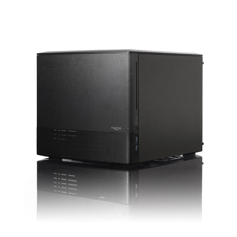 Fractal Design Node 804/Mini ITX/Transpar./Čierna