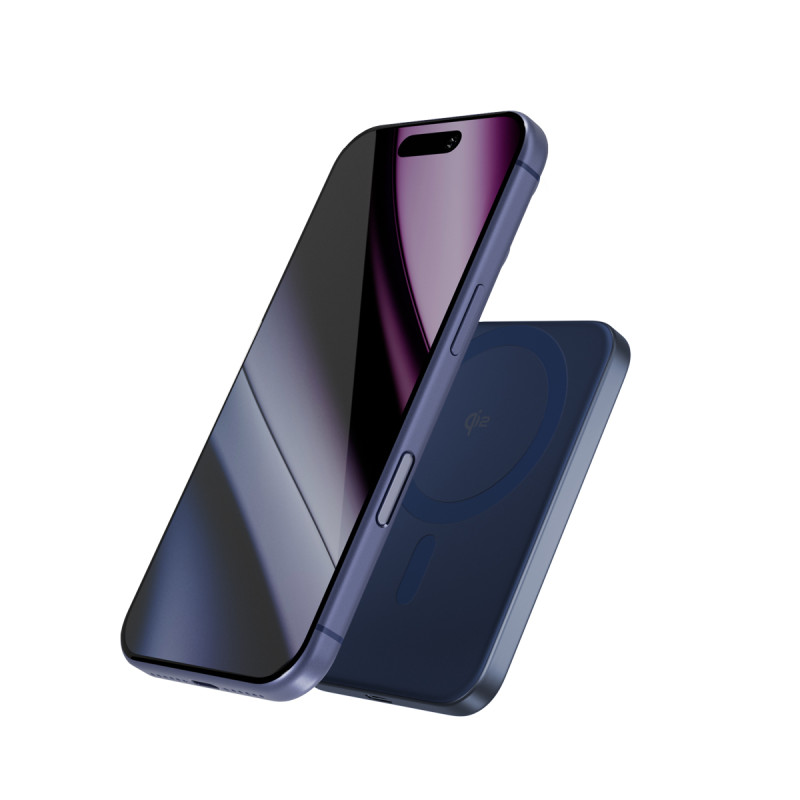 Epico Qi2 5000mAh Alu Mag+ PowerBanka EM51 - modrá