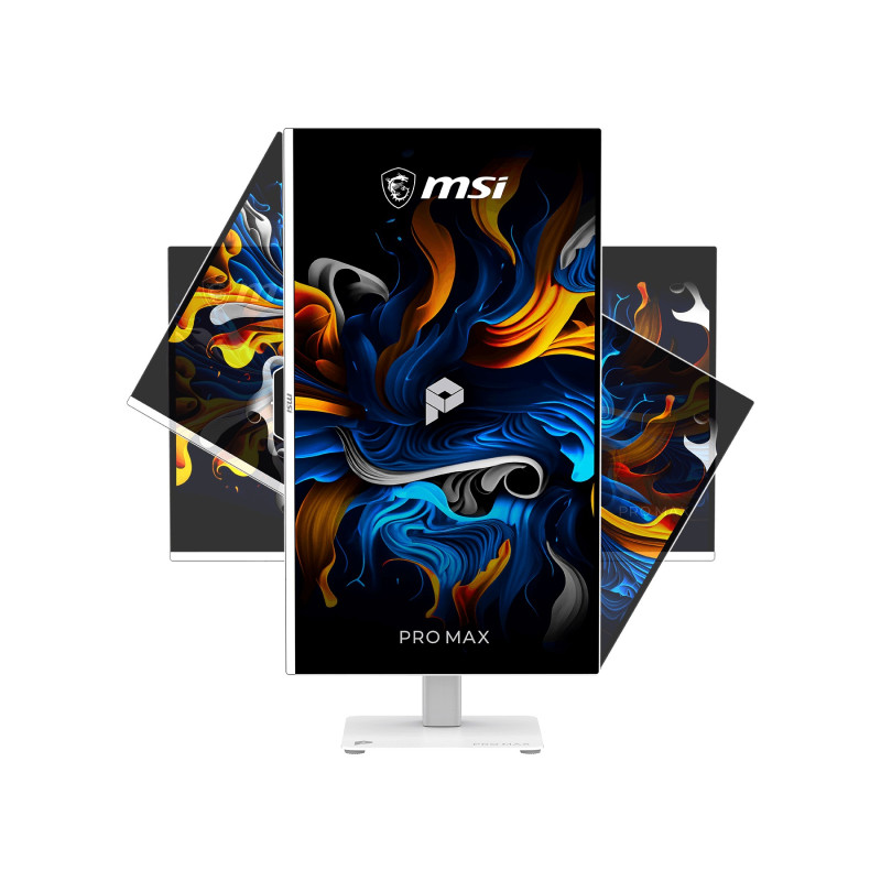 MSI Pro/MAX 271UPXW12G/26,5''/QD-OLED/4K UHD/120Hz/0,03ms/Biela/3R