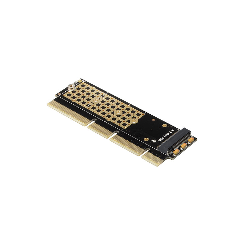AXAGON PCEM2-1U, PCIe x16/x8/x4 - M.2 NVMe M-key slot adaptér, 1U
