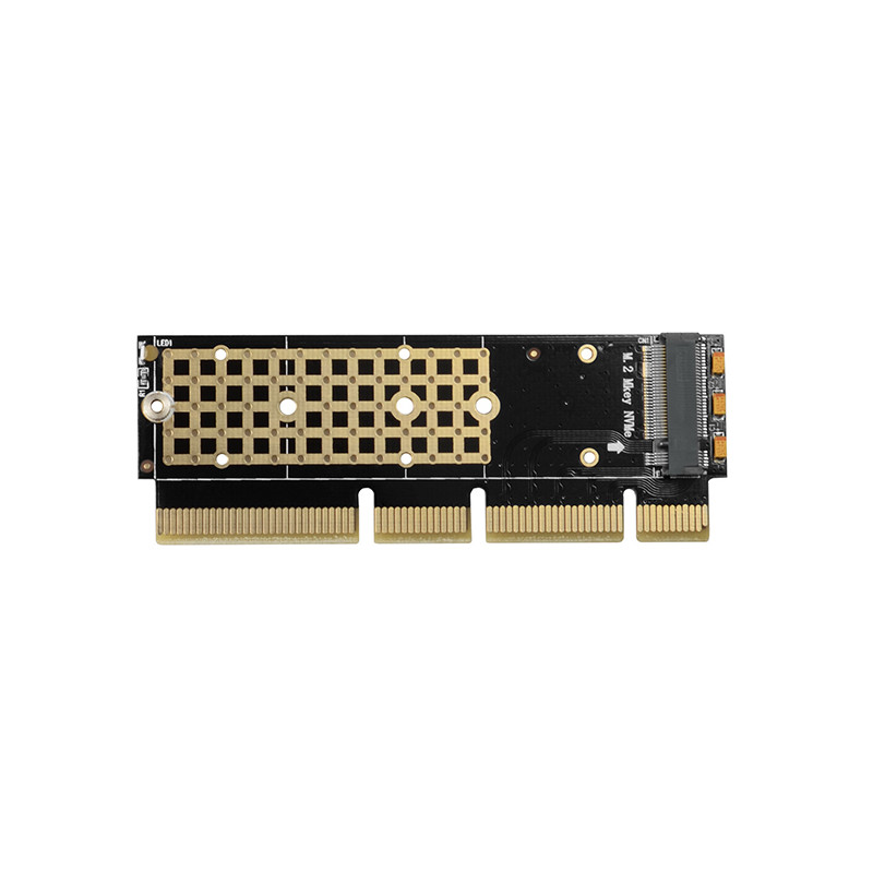 AXAGON PCEM2-1U, PCIe x16/x8/x4 - M.2 NVMe M-key slot adaptér, 1U