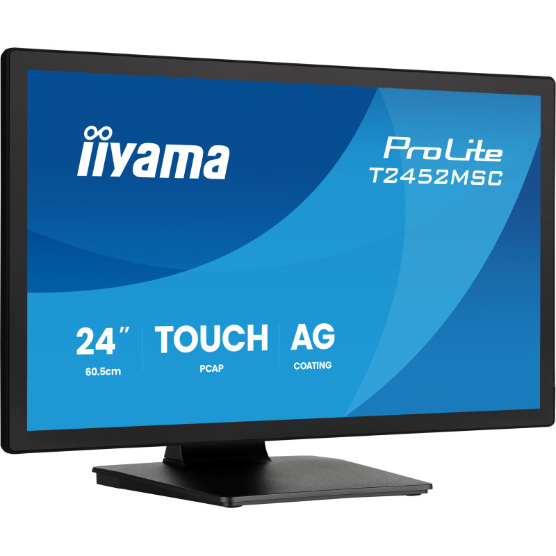 24'' LCD iiyama T2452MSC-B2AG-IPS, FHD, 10P