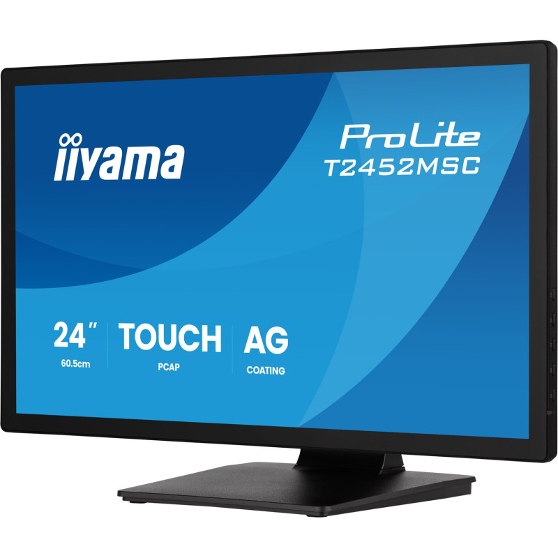 24'' LCD iiyama T2452MSC-B2AG-IPS, FHD, 10P