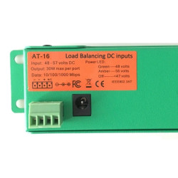 OEM - POE-PAN16-GBATF 802.3af/at gigabitový tienený 16-portový PoE panel