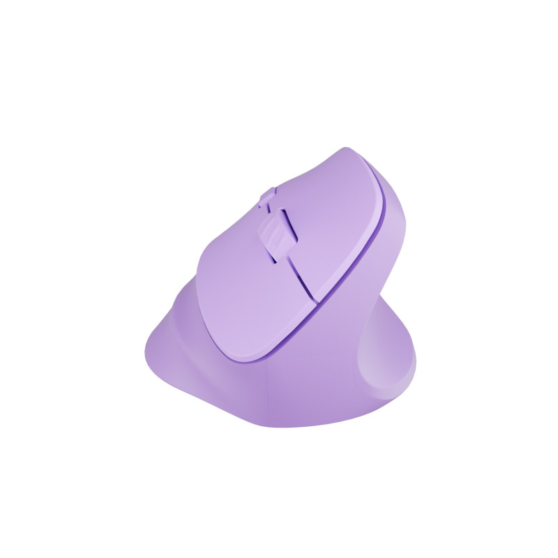 Bezdrôtová vertikálna myš Natec CRAKE 2/Optická/2 400 DPI/USB+BT/Levan/Vertikálna/Optická/Pre pravák