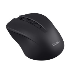 Trust Mydo/Kancelárska/Optická/1 800 DPI/Bezdrôtová USB/Čierna