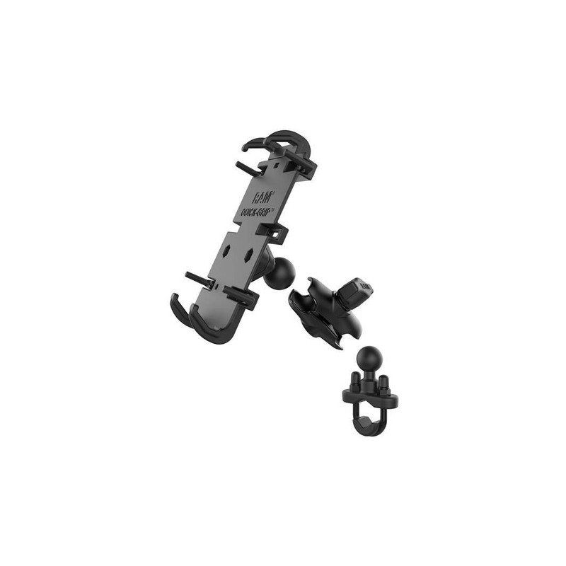 NONAME - UNPKD RAM QUICK-GRIP XL PHONE HOLDER FOR LARGER DEVICES WITH SHORT ARM AND U-BOLT