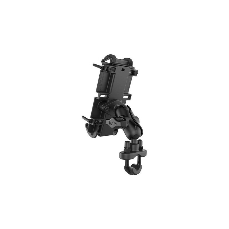NONAME - UNPKD RAM QUICK-GRIP XL PHONE HOLDER FOR LARGER DEVICES WITH SHORT ARM AND U-BOLT