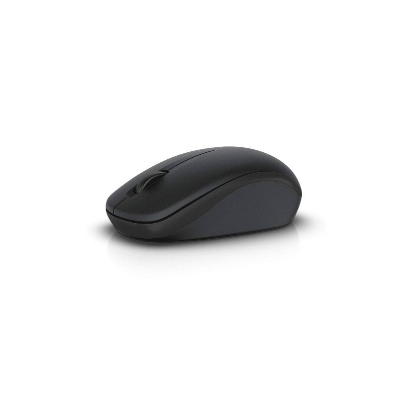 Dell WM126/Cestovná/Optická/1 000 DPI/Bezdrôtová USB/Čierna