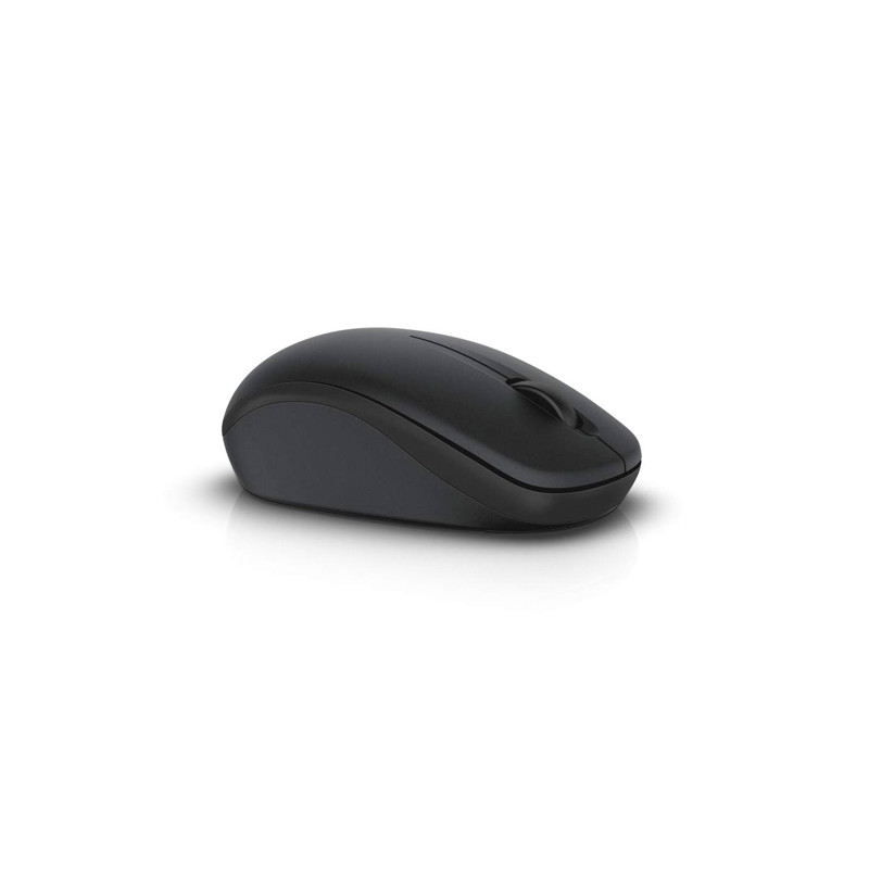 Dell WM126/Cestovná/Optická/1 000 DPI/Bezdrôtová USB/Čierna