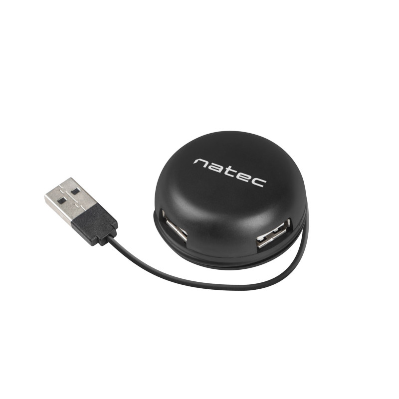 Natec BUMBLEBEE rozbočovač 3x USB 2.0 HUB čierny