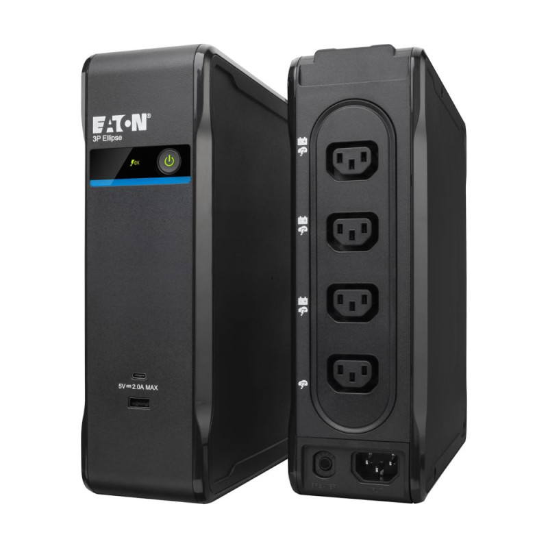 Eaton UPS1/1 fáza, 900VA - 3P Ellipse 900 USB IEC