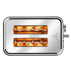 Salente ToastPro, topinkovač, nerez, čierny